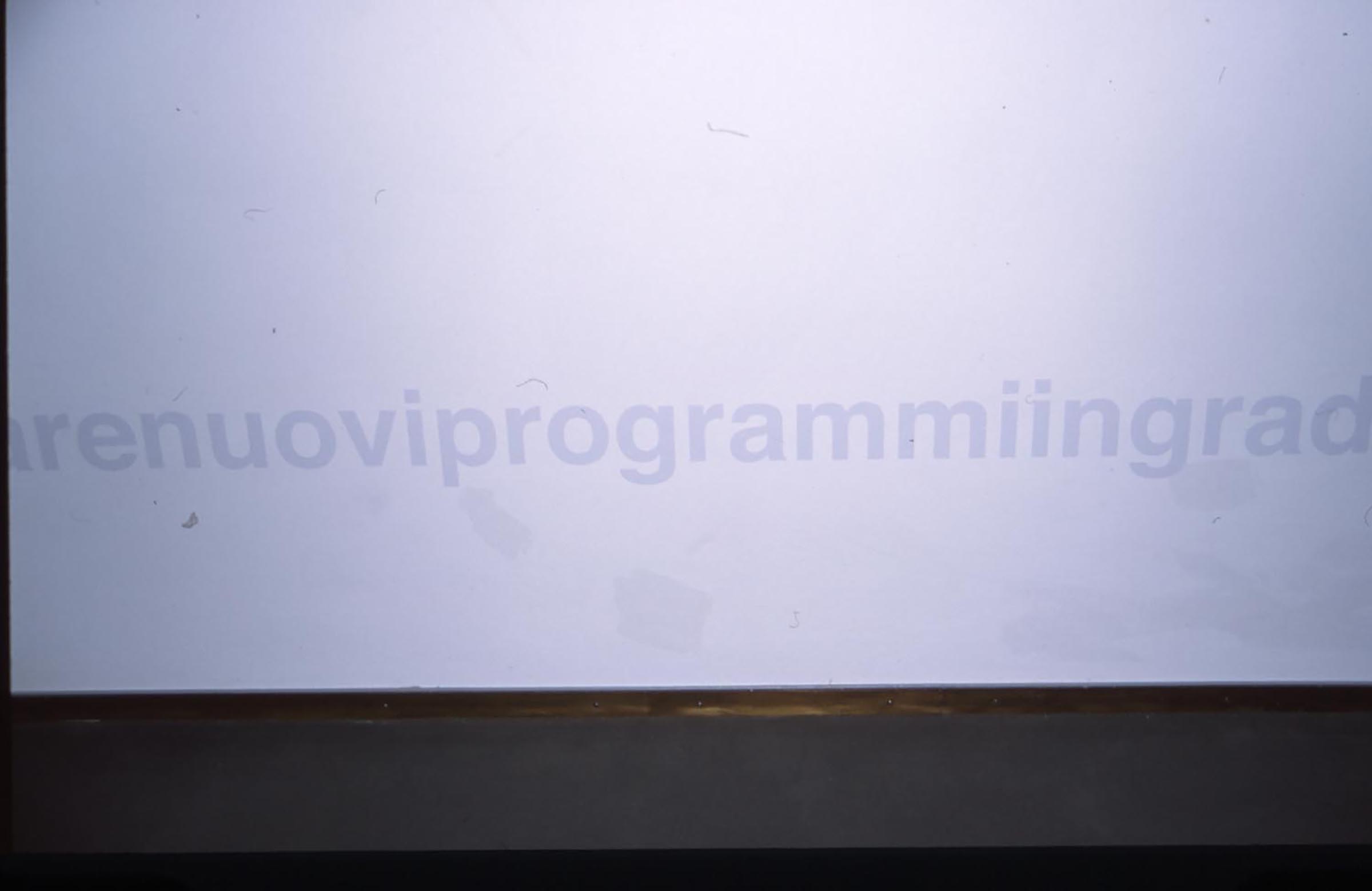 Liam Gillick, Lamp Factory, 2003 (detail)